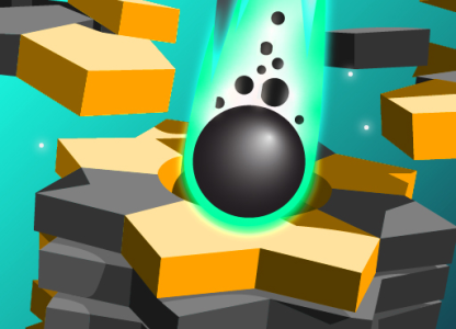 Jogo Helix Ball Jump no Jogos 360