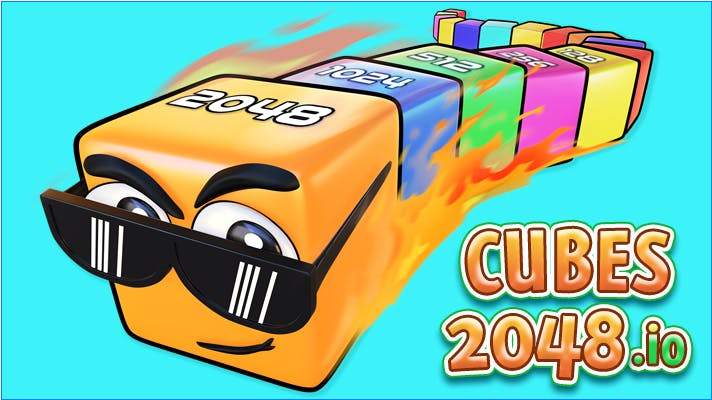 Cubes 2048 io - ax Level Gameplay Free game 4 000 000 + 