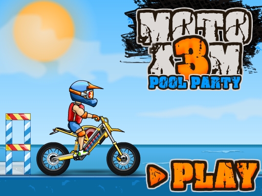 Moto X3M 5 Pool Party (level 9)  Moto X3M 5 Pool Party (level 9